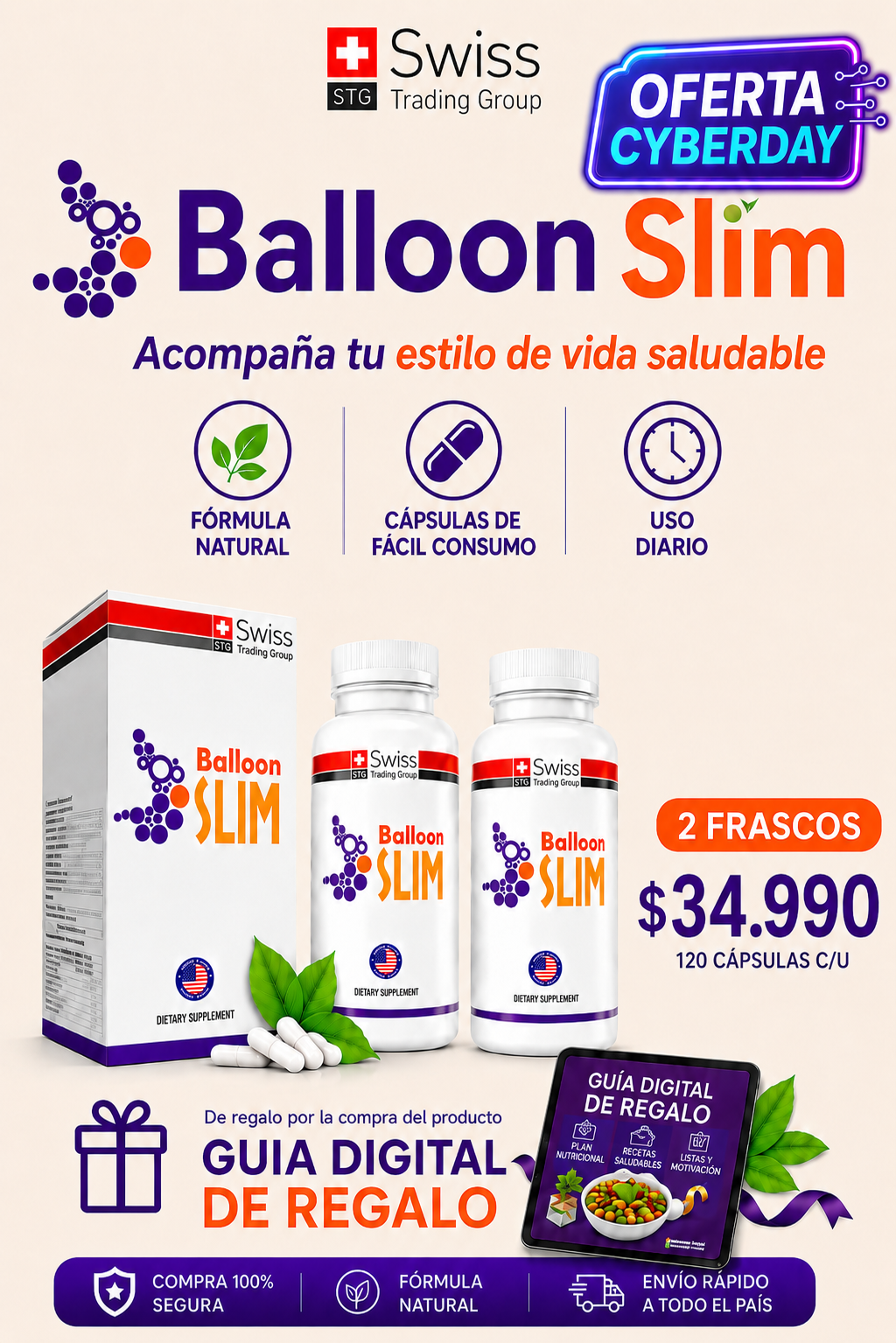 Balloon Slim® | Efecto Balón Gástrico en Cápsulas