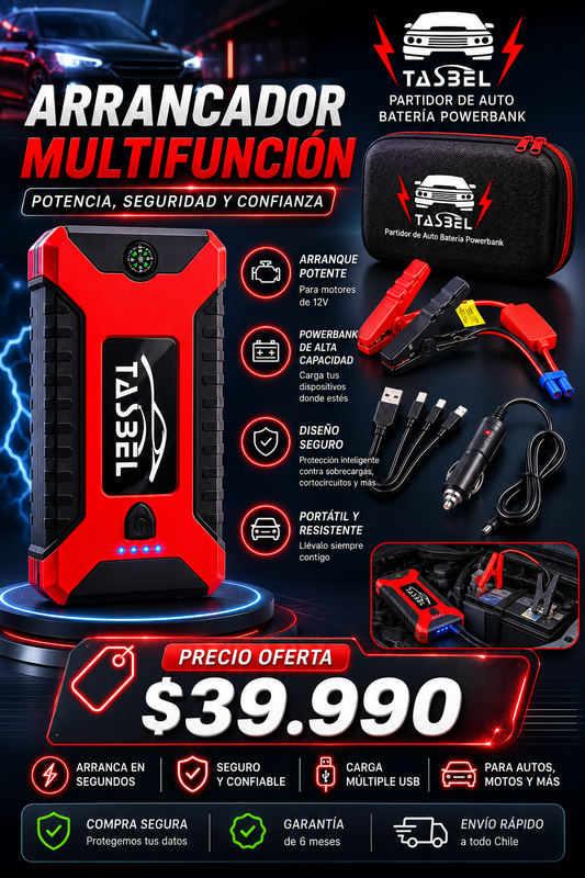 Partidor Auto Power Bank